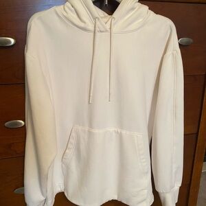 Like-New Athleta Cream Hooded Sweatshirt